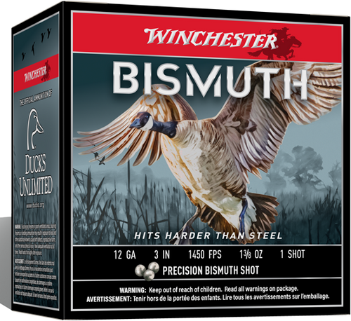 Winchester Bismuth 28 Ga, 3″, 1 oz, 5 Shot, 25rd Box