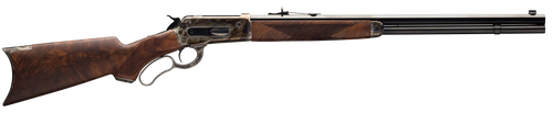 Winchester Model 1886 Deluxe 45-90 Winchester, 24″ Barrel, Case Hardened, Satin Walnut, 8rd