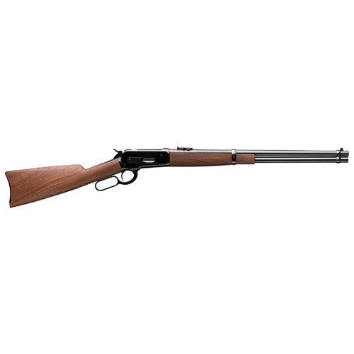 Winchester Model 1886 Saddle Ring Carbine 45-90 Win 7rd Cap 22″ Polished Blued Rec/Barrel Grade I Oil Walnut Fixed Straight Grip Stock (Full Size)