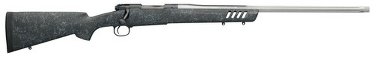 Winchester Model 70 Coyote Light .308 Win, 24″ Barrel, Bell & Carlson Stock, Black/Gray Webbing, 5rd