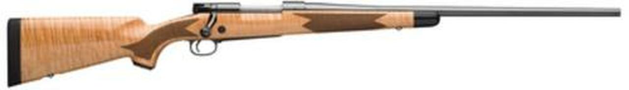 Winchester Repeating Arms M70, Bolt Action, 270 Winchester, 24″ Barrel, High Gloss Finish, Maple Stock, 5 Round