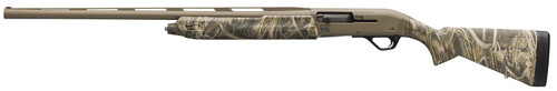 Winchester SX4 Hybrid Hunter Left Hand 12 Ga, 3.5″ Chamber 28″ Barrel, Realtree Max-7 Furniture, Flat Dar Earth Rec, 4rd