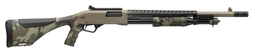 Winchester SXP Extreme Defender 12 Ga, 3″ Chamber 18″ Barrel, Flat Dark Earth Rec, Woodland Camo, 5rd