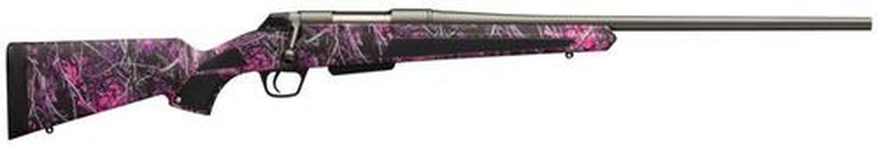 Winchester XPR Compact Bolt 7mm-08 Rem 20″ Barrel, Synthetic Muddy G, 3rd