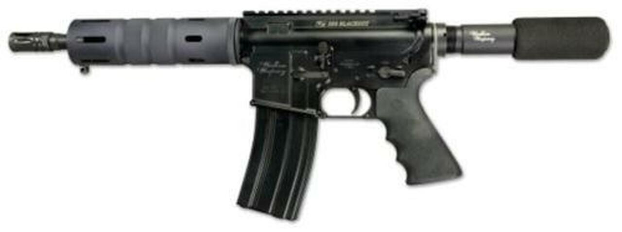 Windham 300 Pistol SA 300 Blackout, 9″,, rd, Hogue Rubber Grip, Black, 30 rd