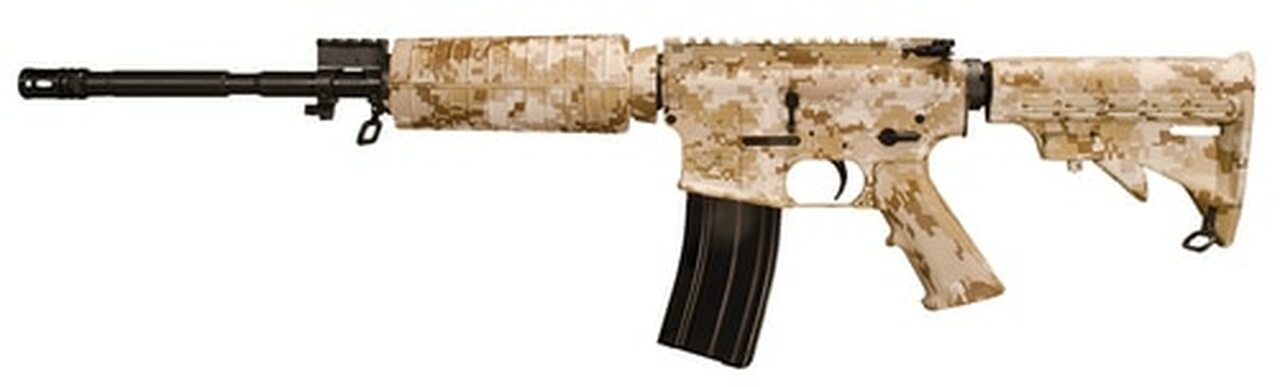 Windham SRC SA 223Rem/5.56 16″ Barrel, Digital Desert Camo 6-Pos Col Stock, 30rd