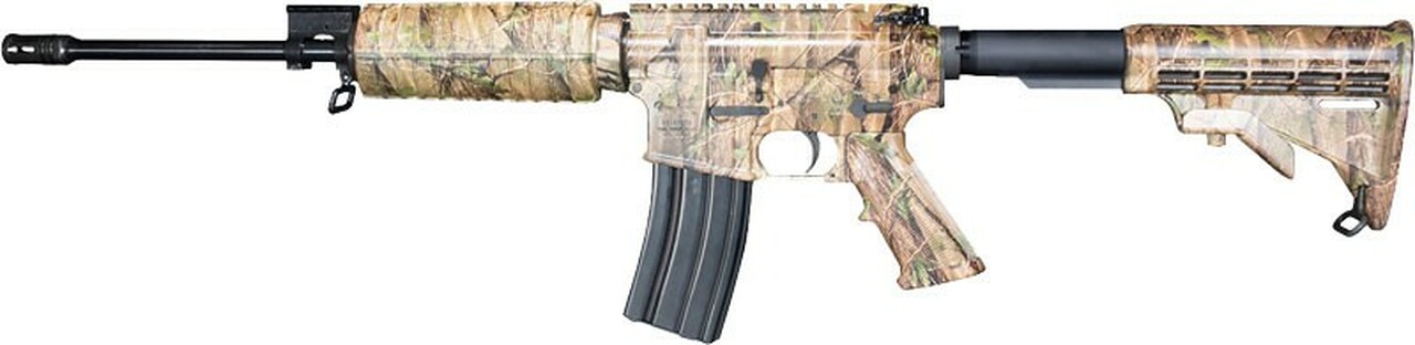 Windham Weaponry RS16FL AR-15.223/5.56, 16″, Barrel, Timber Tech Camo, 30rd Mag