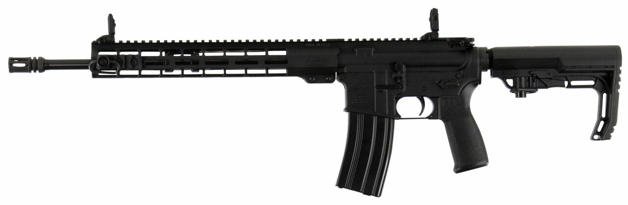 Windham Weaponry Superlight 223 Rem/5.56mm 16″, Black 6 Position MFT Minimalist Stock Black Hardcoat Anodized Receiver, 30rd