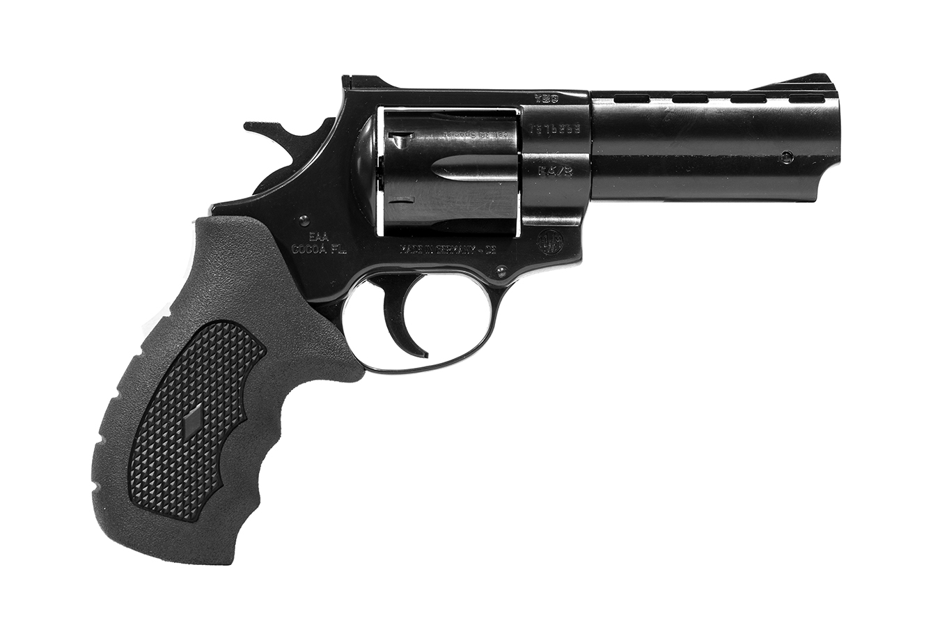 Windicator .38 Special Revolver with Blued Finish and Rubber Grip