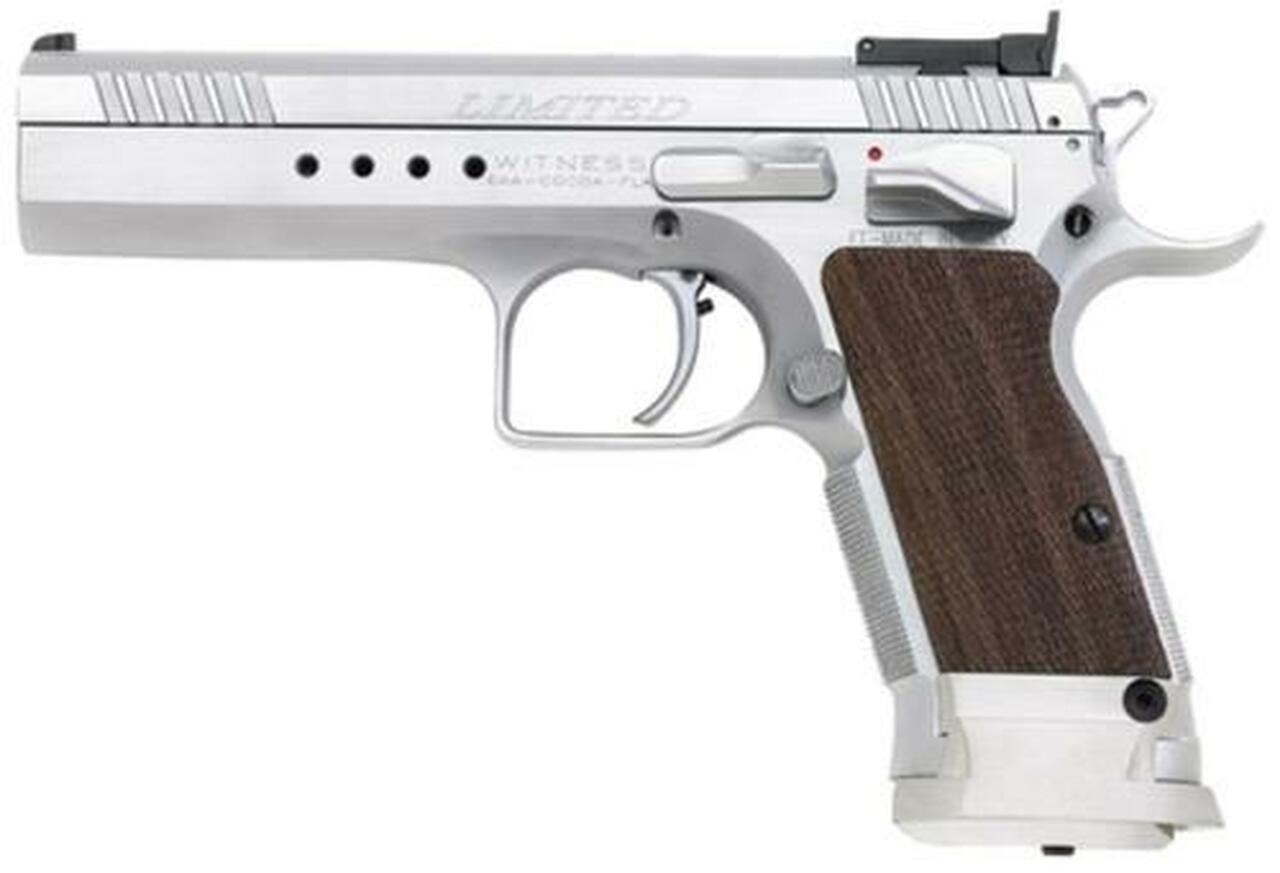 Witness Limited .38 Super 4.75″ Barrel Chrome Finish 17rd Mag
