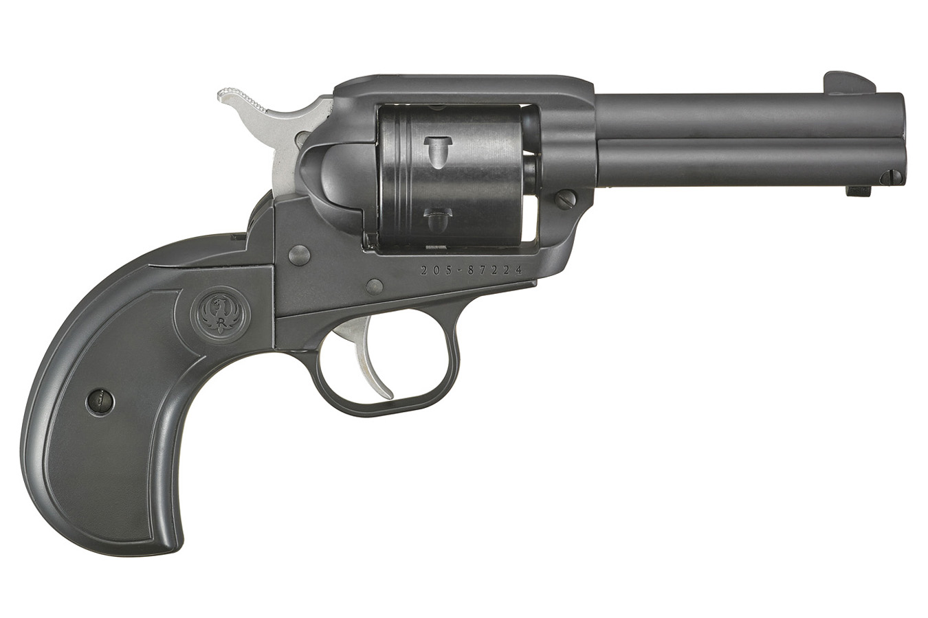 Wrangler 22LR Revolver with Black Cerakote Finish and Birdshead Grip