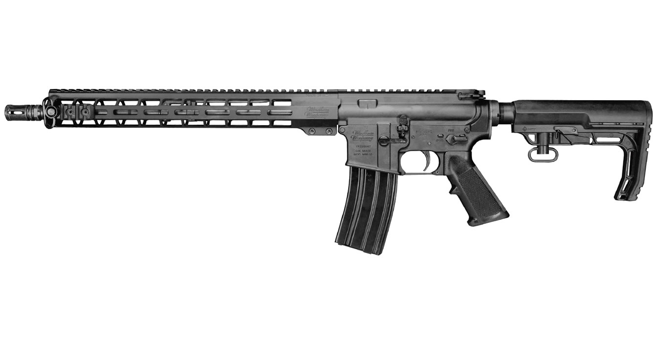 WW-15 223/5.56mm AR15 w/ Minimalist Stock, M-LOK Free-Float Forend, and 1:7 Twist Rate