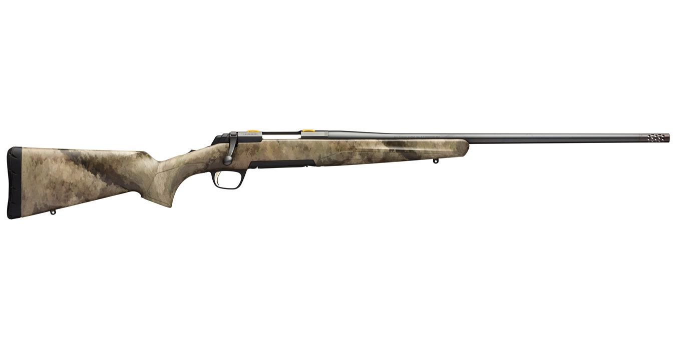 X-Bolt Western Hunter 6.5 Creedmoor Bolt-Action Rifle with A-TACS AU Camo Stock