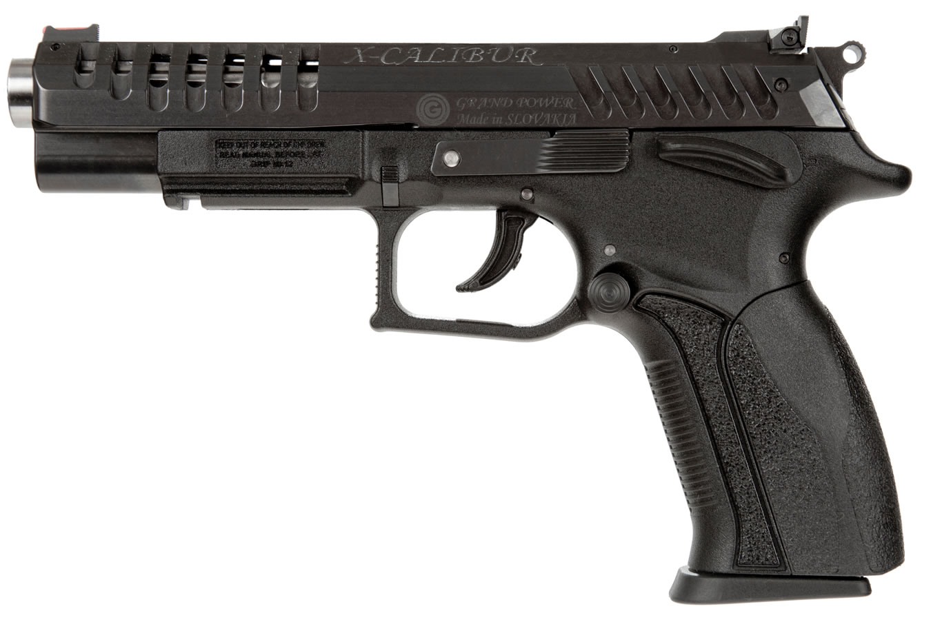 X-Calibur 9mm DA/SA Pistol with Fluted Bull Barrel