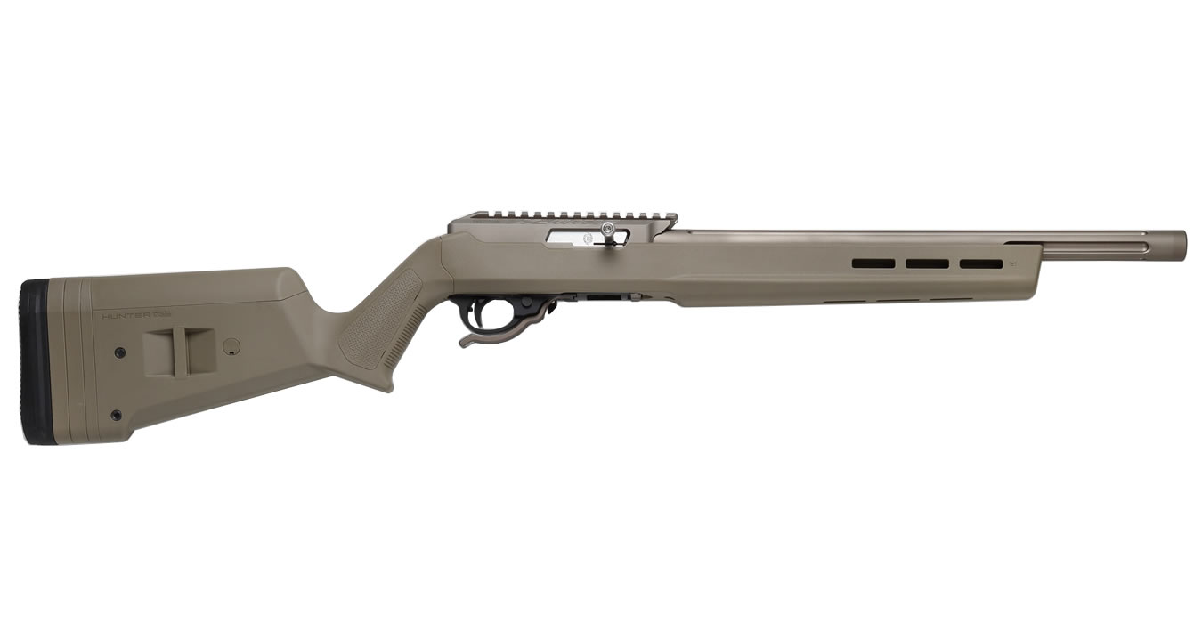 X-Ring 22LR Rimfire Rifle with FDE Magpul Hunter X-22 Stock and Quicksand Barrel