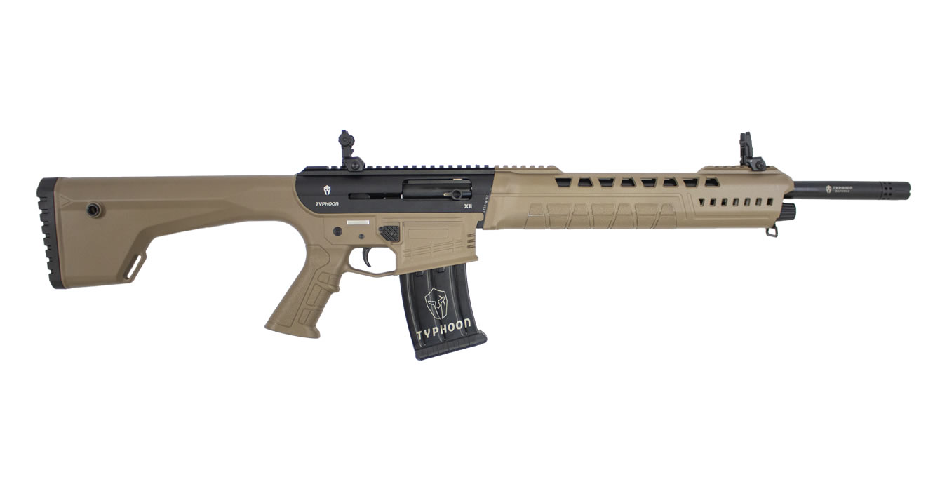 X12 12 Gauge Flat Dark Earth (FDE) Semi Auto Shotgun