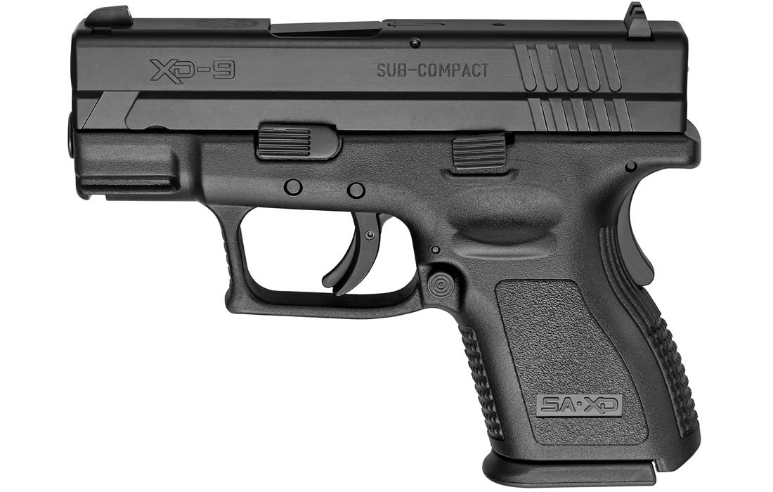 XD 9mm Sub-Compact Black Essentials Package