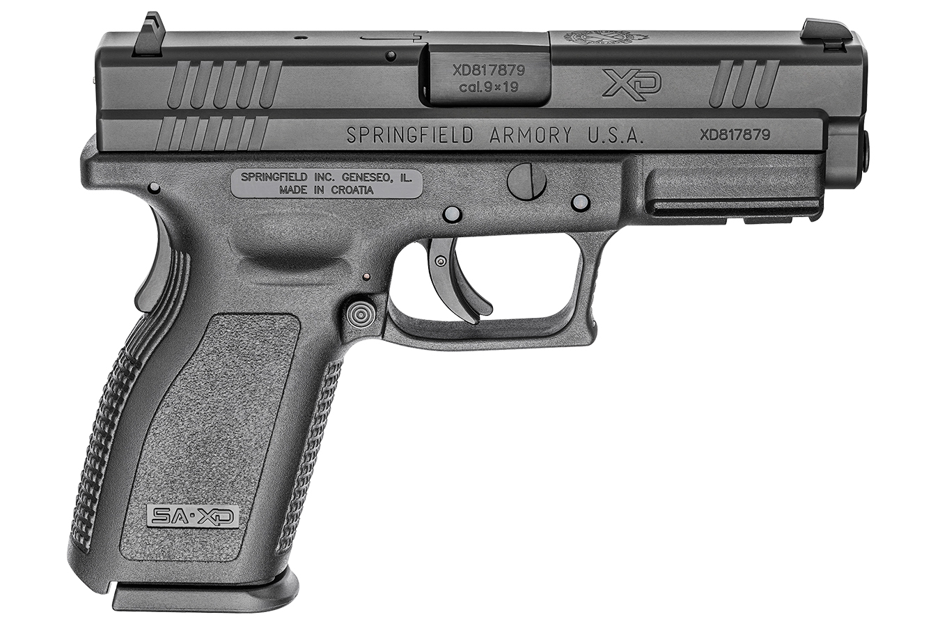 XD Defend your Legacy Series 9mm 4.0 Service Model Pistol (10-Round Model)