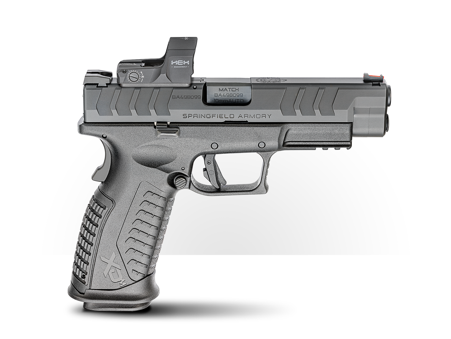 XD-M ELITE 4.5″ OSP 10MM W/ HEX DRAGONFLY Handguns Semi Auto