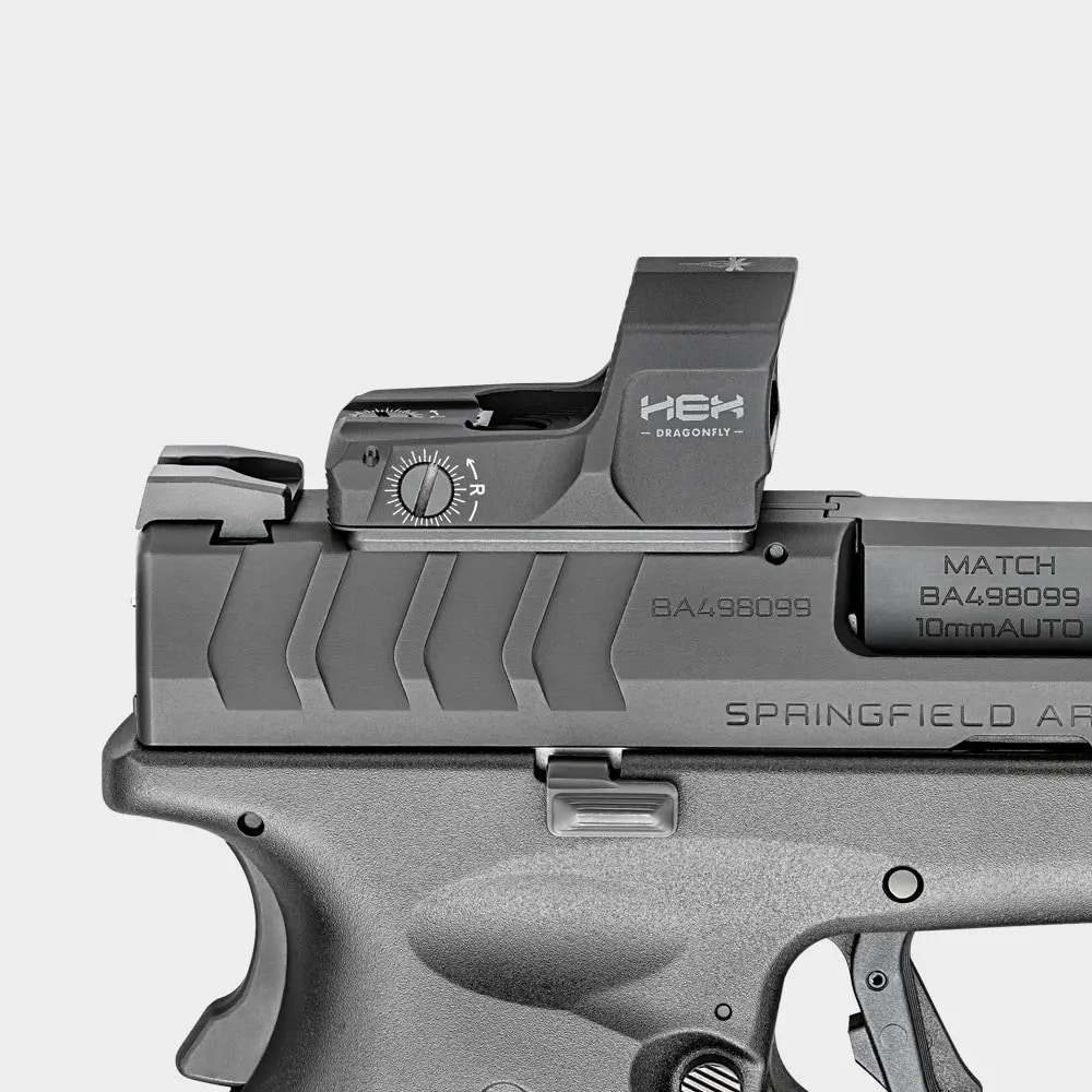 XD-M ELITE 4.5″ OSP 10MM W/ HEX DRAGONFLY Handguns Semi Auto
