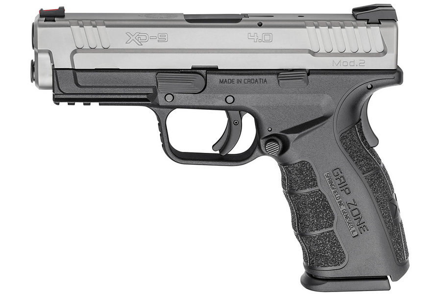 XD Mod.2 9mm 4.0 Service Model Essentials Package Bi-Tone with GripZone