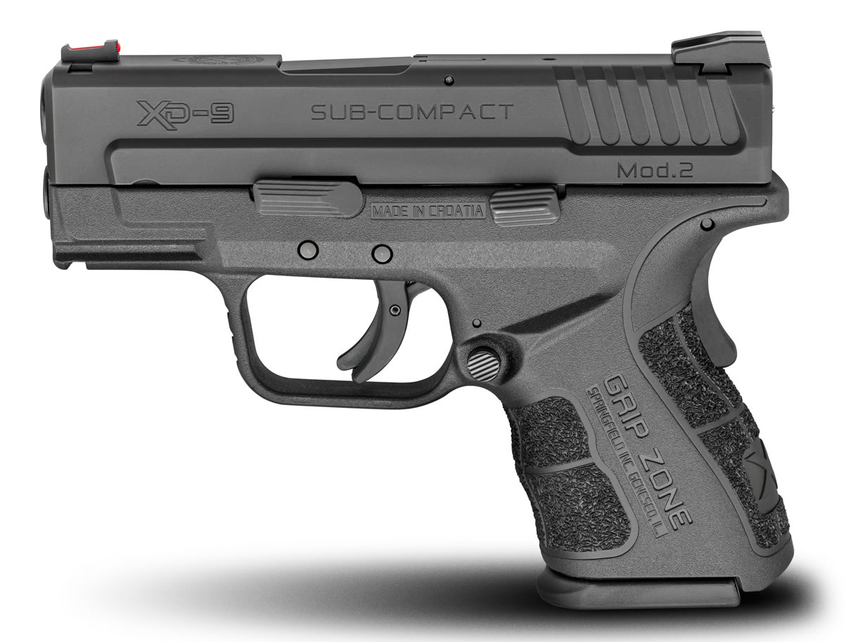 XD Mod.2 9mm Sub-Compact Black Holiday Package