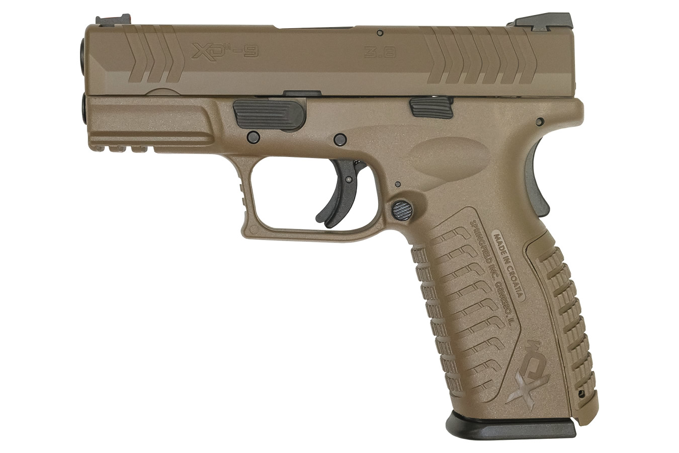XDM 9mm 3.8 Full-Size Flat Dark Earth Pistol