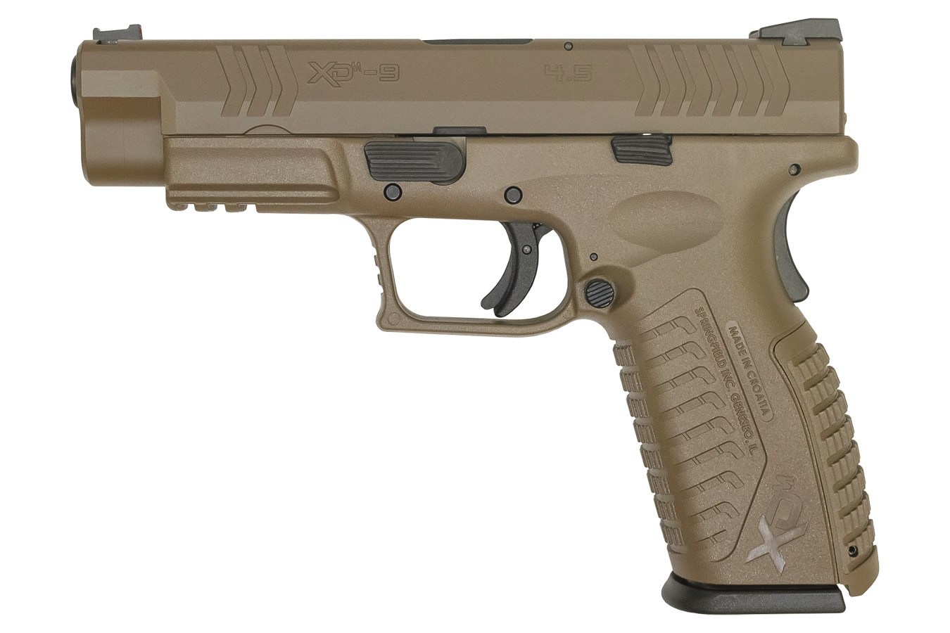 XDM 9mm 4.5 Full-Size Flat Dark Earth Pistol
