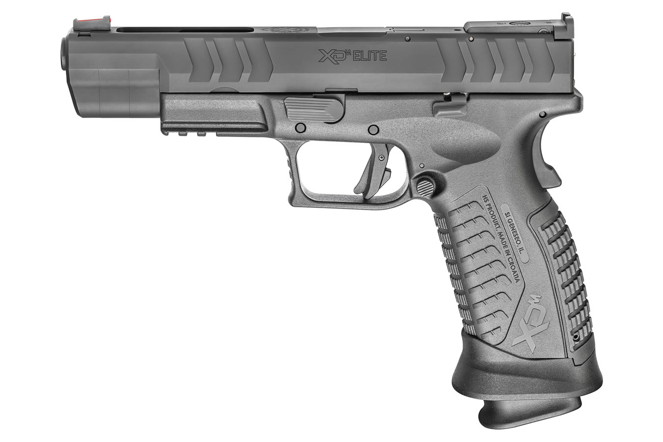 XDM Elite Precision 5.25 9mm Full-Size Black Pistol with Fiber Optic Front Sight