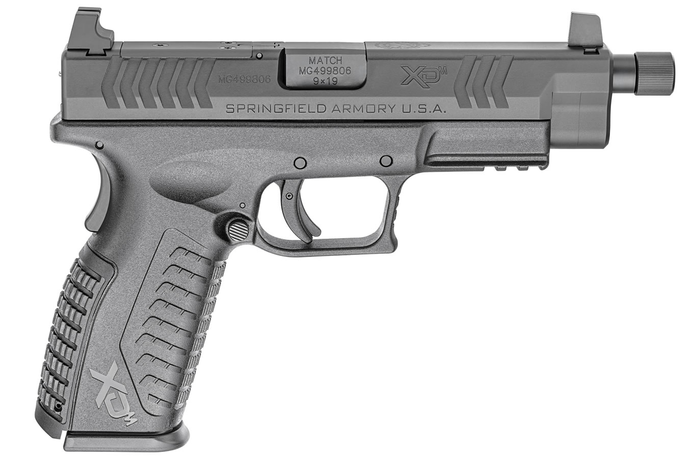 XDM OSP 9mm 4.5 Full-Size Optics-Ready Pistol with Threaded Barrel