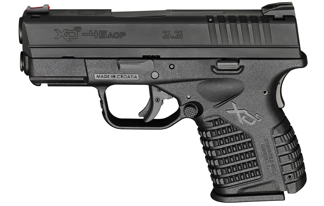 XDS 3.3 Single Stack 45ACP Black Holiday Package