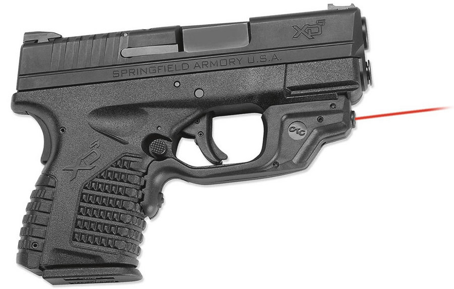 XDS 3.3 Single Stack 45ACP Black with Crimson Trace Laserguard