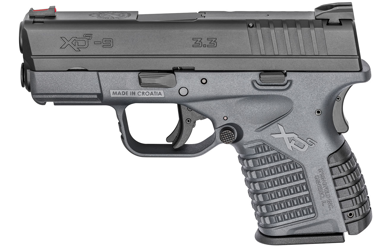 XDS 3.3 Single Stack 9mm Tactical Gray Essentials Package