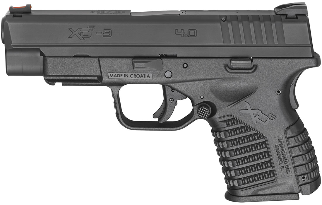 XDS 4.0 Single Stack 9mm Black Essentials Package
