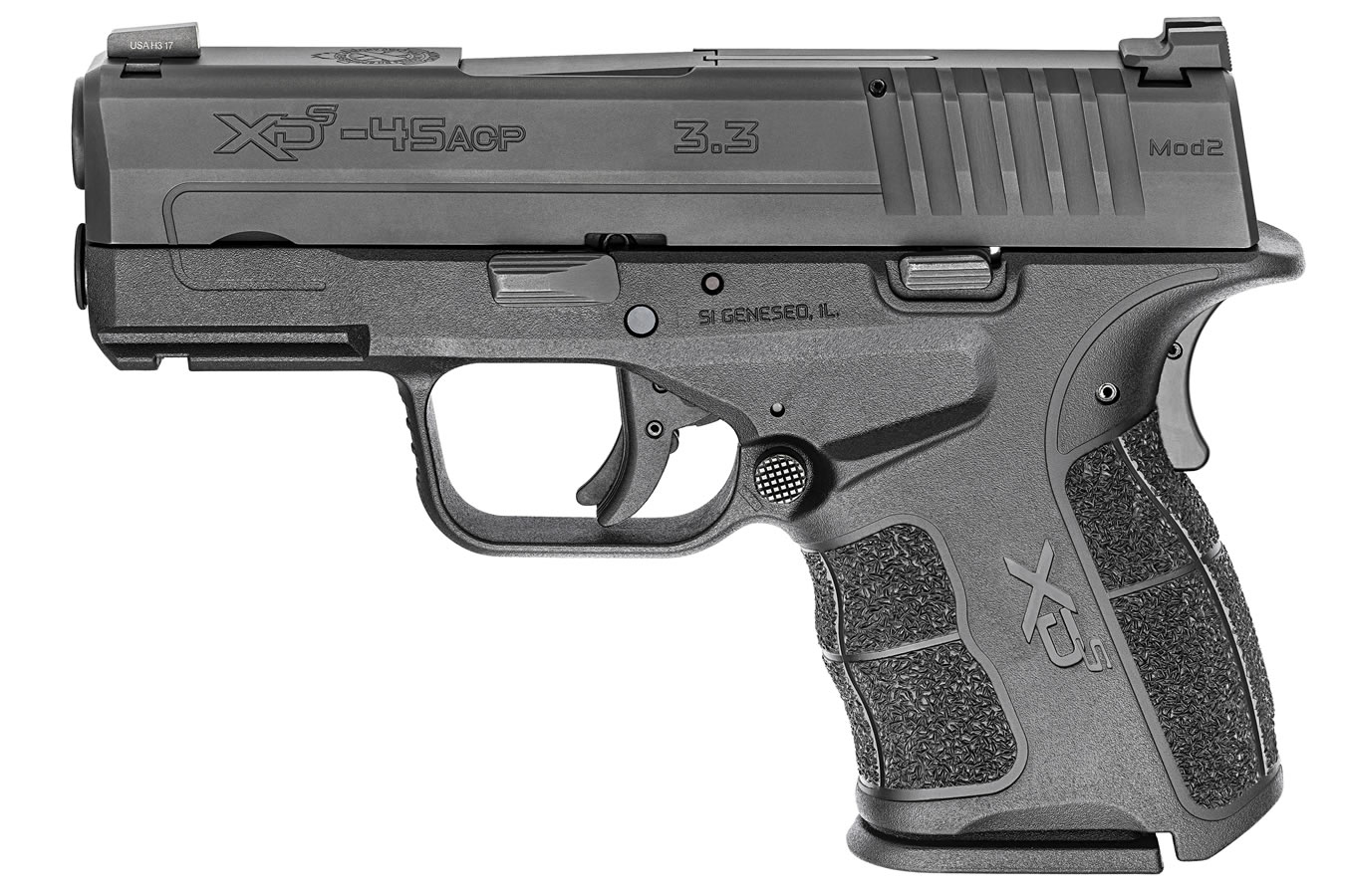 XDS Mod.2 3.3 Single Stack 45 ACP Carry Conceal Pistol with Tritium Front Sight