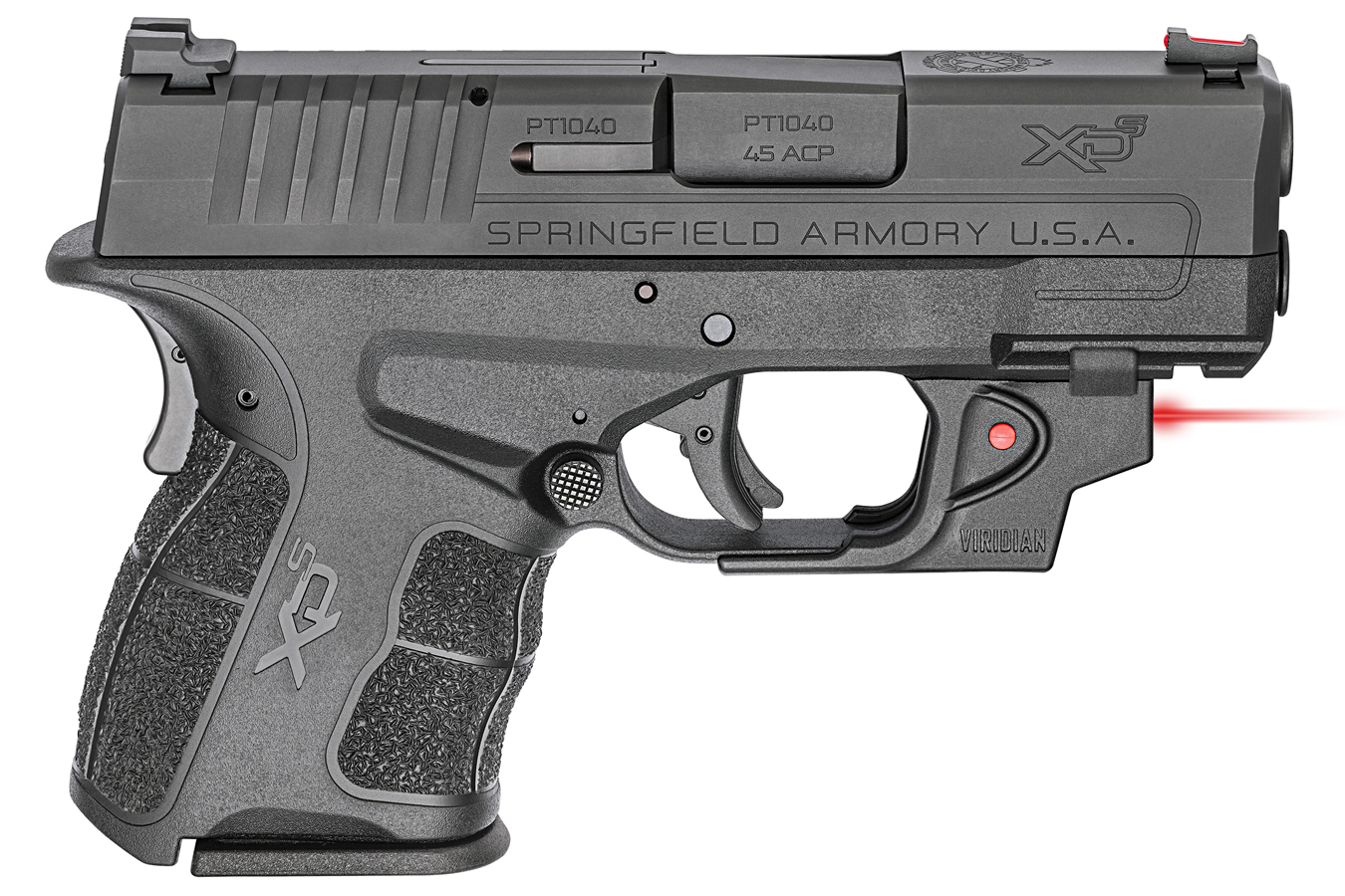 XDS Mod.2 3.3 Single Stack 45 ACP Carry Conceal Pistol with Viridian Red Laser