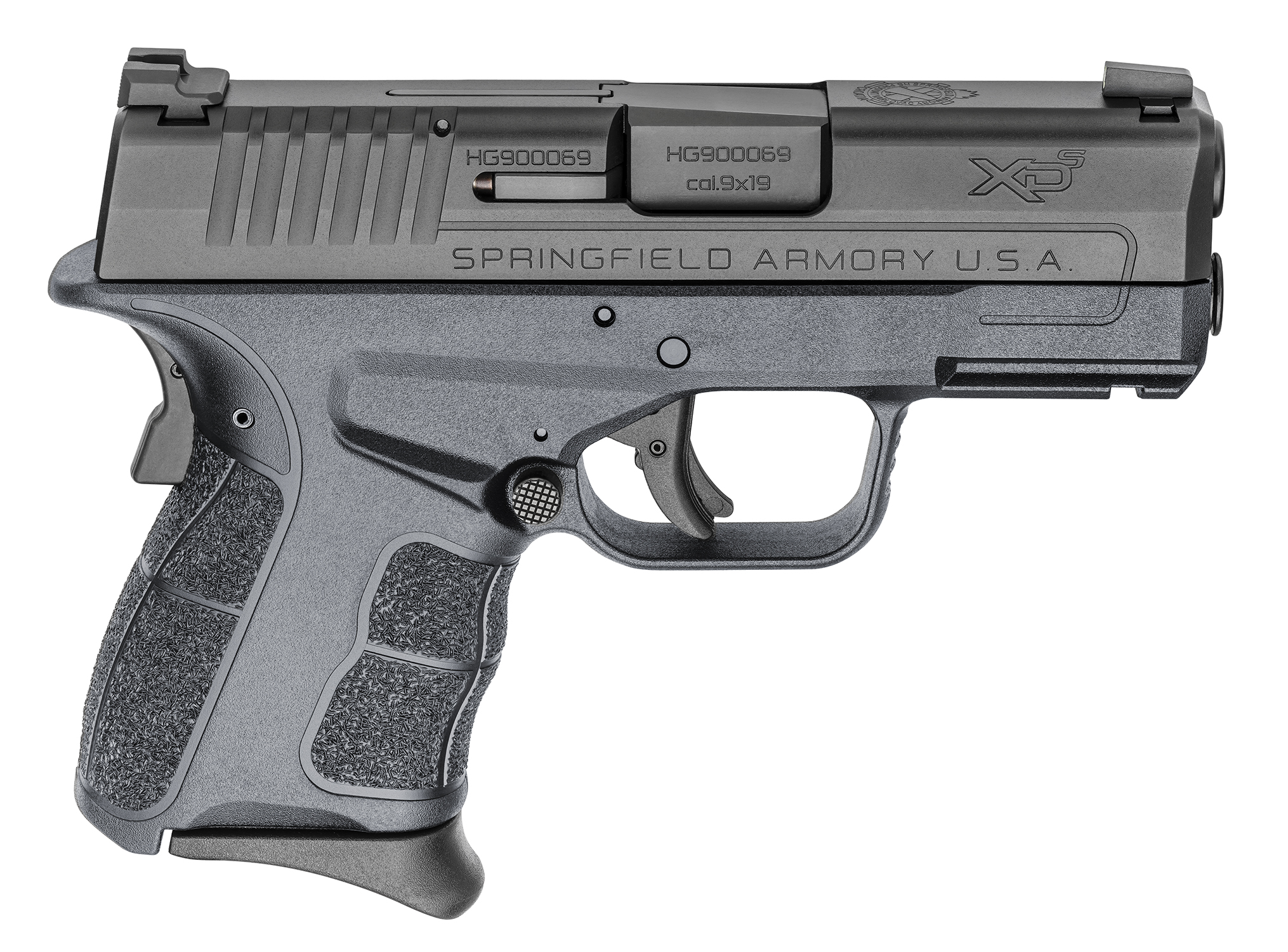 XDS Mod.2 9mm Semi-Automatic Pistol with Gray Frame and Tritium Front Night Sight