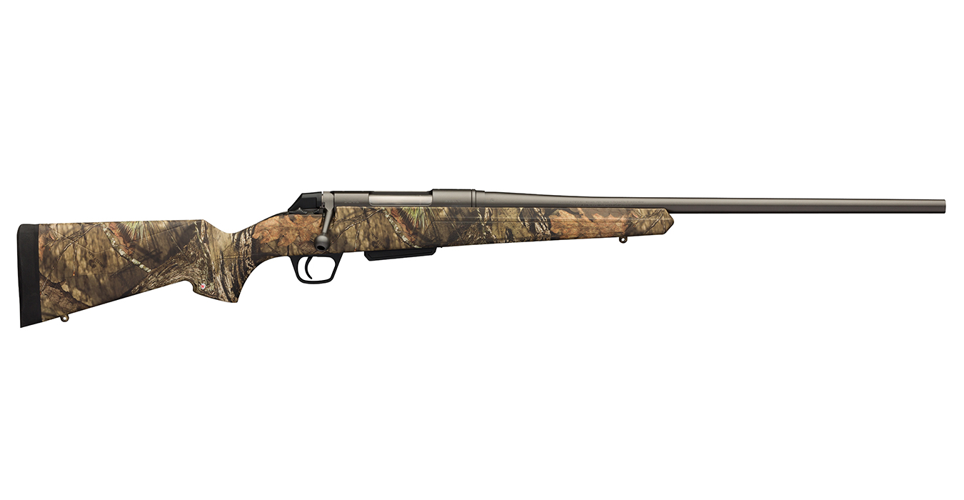 XPR Hunter Compact 350 Legend Bolt Action Rifle with Mossy Oak Break-Up Country Stock