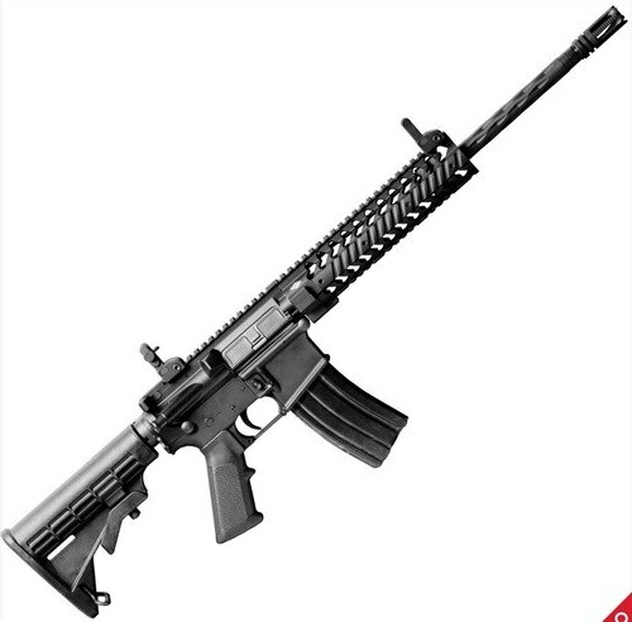 YHM AR-15 SLR-Smooth Specter Carbine 5.56/223 16″ Fluted Barrel, Ti-7 Adjustable Ergo Stock, OD Green Cerakote