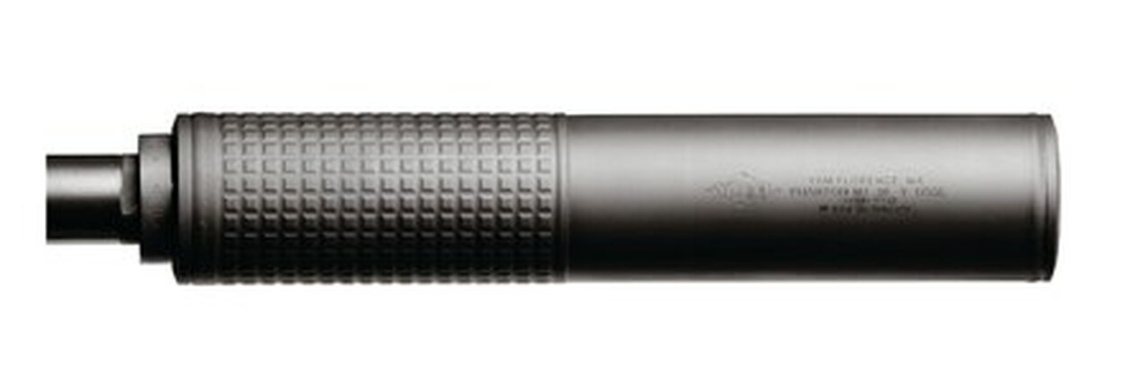 YHM Stainless Q.D. Phantom M2 .30 Caliber Suppressor With Flash Hider Mount 8.5 Inches Black Matte Finish 1/2-28 TPI – All NFA Rules Apply