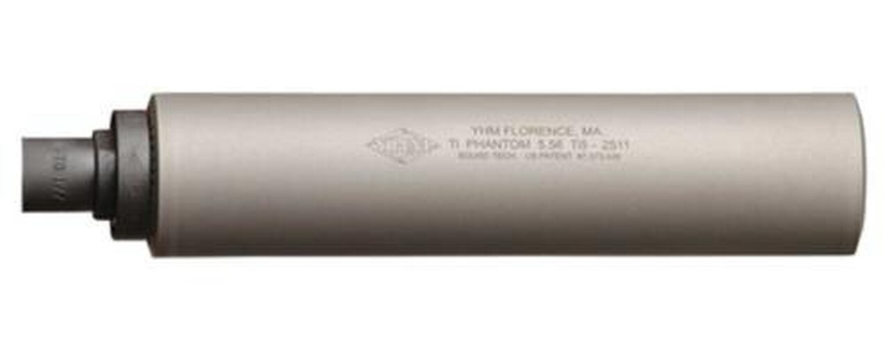 YHM Titanium Q.D. Phantom 5.56/.223 Suppressor Flash Hider Mount Matte Finish 9/19-24 TPI – All NFA Rules Apply
