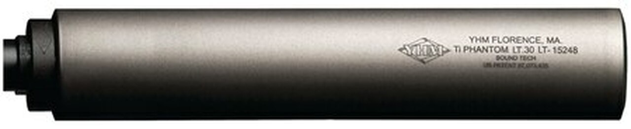 YHM Titanium Ultra Light Tactical .30 Caliber Suppressor 7.625 Inches Natural Matte Finish 1/2-28 TPI – All NFA Rules Apply