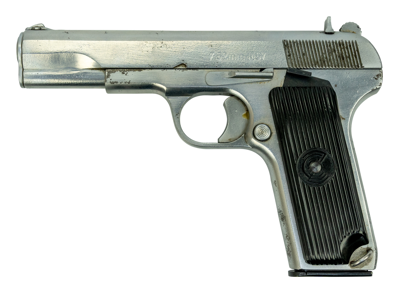 Zastava M57 Tokarev Pistol Used-Refurbished 7.62x25mm 4.5″ Barrel, Blued, 9rd Mag