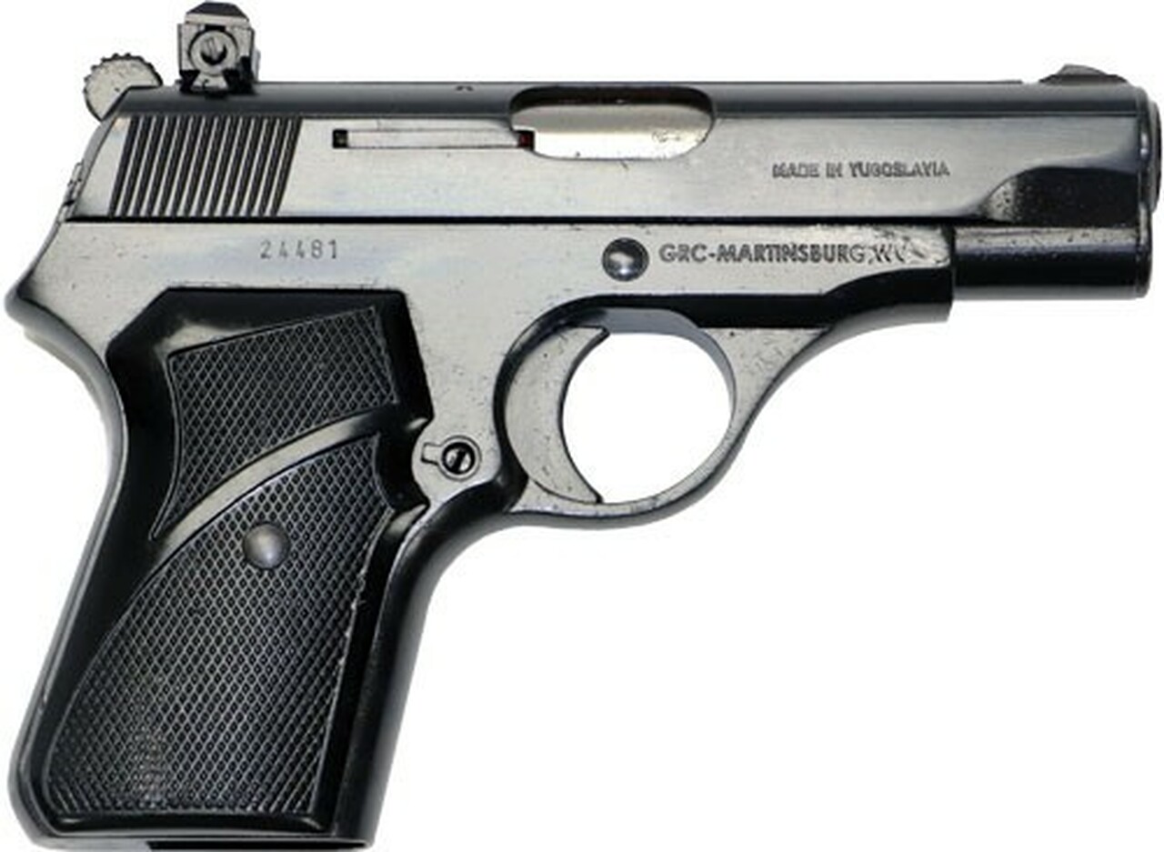 Zastava M70 .32 ACP, Arsenal Refurbished Military/Police Surplus, 3.5″ Barrel, Black, 8rd
