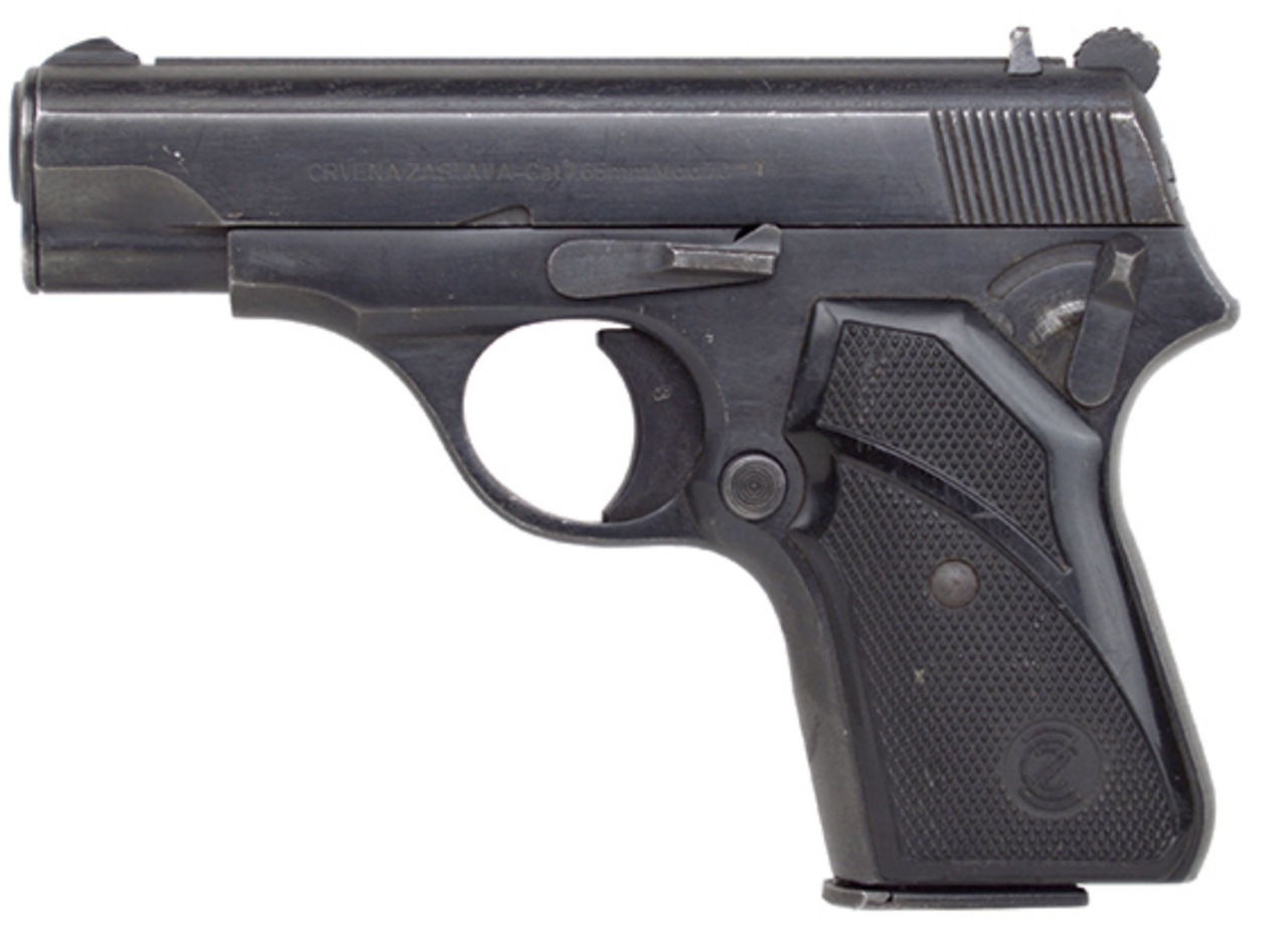 Zastava M70 .32 ACP, Very Good Condition Military Surplus, 3.5″ Barrel, Black, 8rd