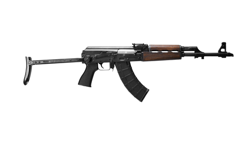 Zastava ZPAPM70 7.62×39, 16.3″ Barrel, Battle Worn Dark Walnut Furniture, Black Rec, 30rd