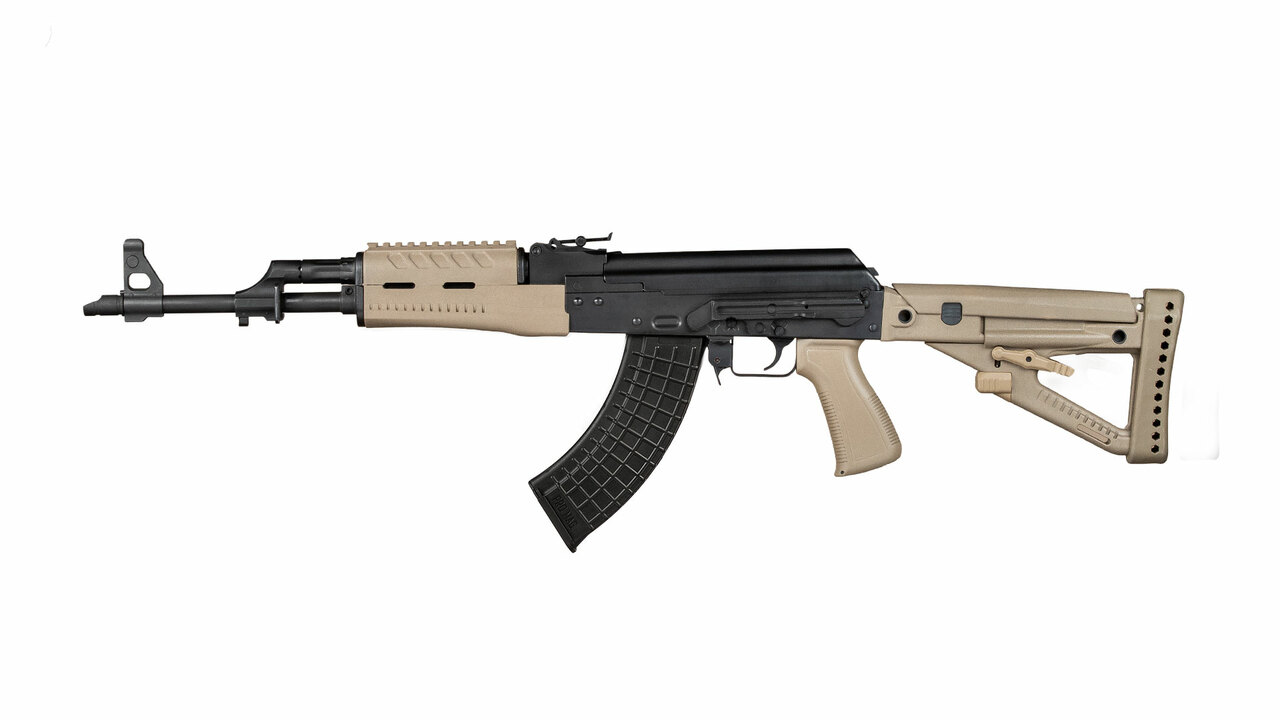 Zastava ZPAPM70 7.62×39, Stamped Receiver, 16″ Barrel, Flat Dark Earth, 30rd