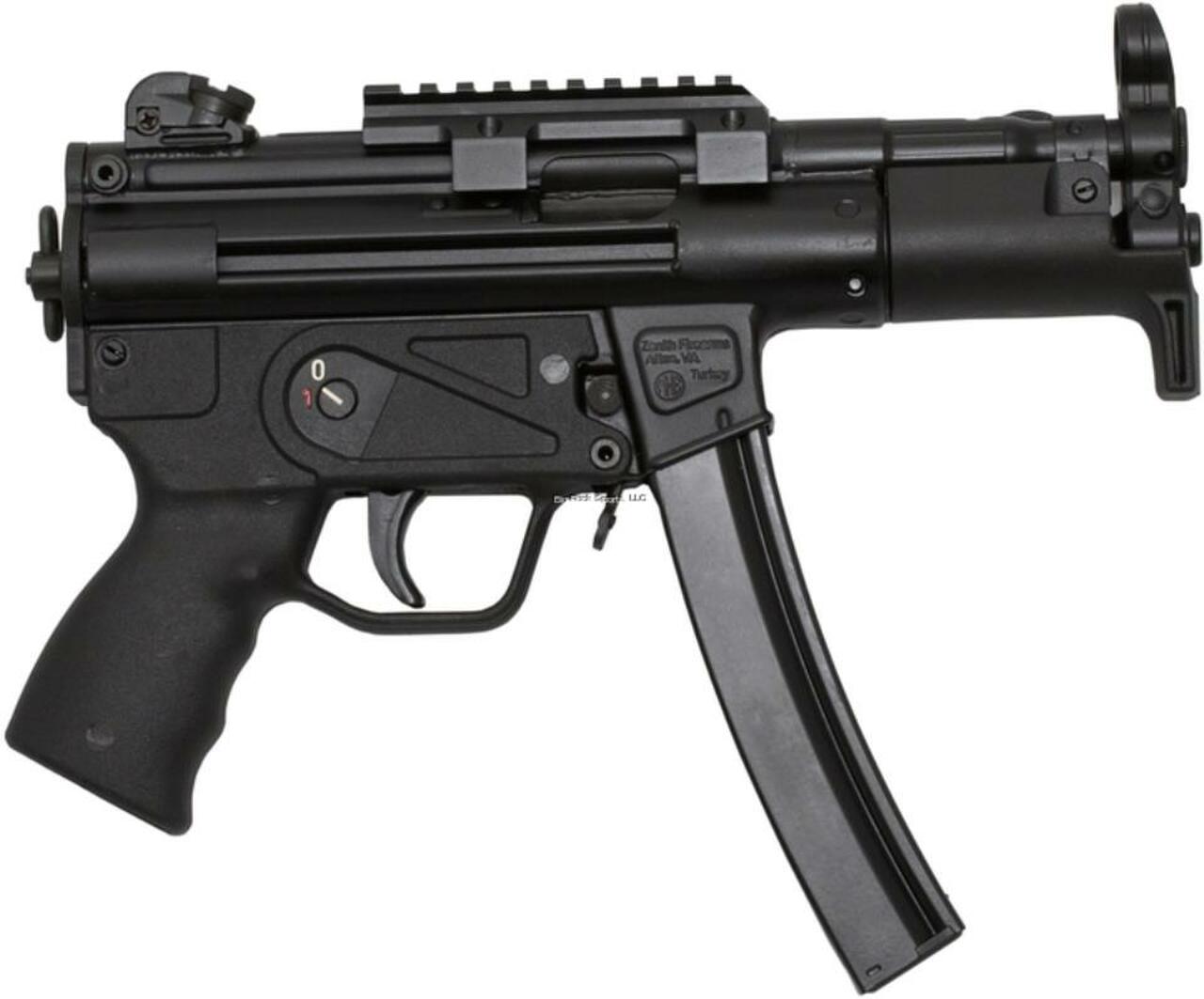 Zenith MKE Z-5K MP5-K Pistol, 9mm, 4.6″ Barrel 3- 30rd Mags