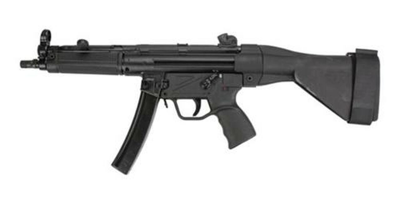 Zenith MKE Z-5RS HK MP5 9mm 9″ Barrel, SB Tactical Brace 30rd Mag