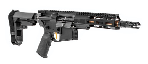 ZEV Core 300 Blackout, 8.50″ Barrel, 30rd, Black Hard Coat Anodized Metal Finish, SBA3 Pistol Brace Stock & Black Polymer Grip